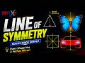 line of symmetry #LineOfSymmetry #Maths #Geometry #Mathematics #Symmetry #MathShorts