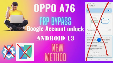 All Oppo mobile Frp Bypass without pc||oppo A76 Google account unlock new Android 13||New method