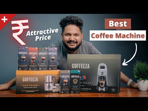 Best Coffee Maker With Milk Frother | Affordable Price | Coffeeza Finero Next Coffee Machine