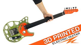 3D PRINTED GUITAR 🎸 (Elegoo Neptune 4 Max)