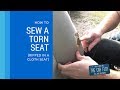 How to Sew and Repair a Torn Seat in a Vehicle