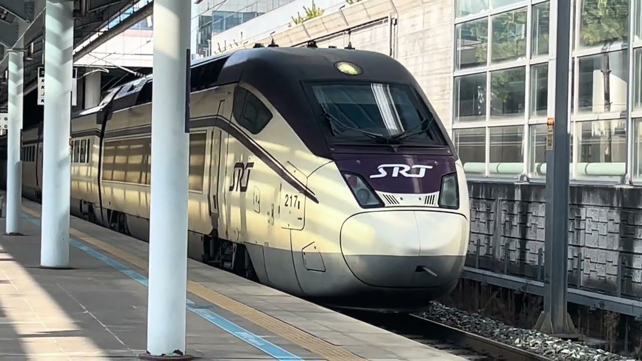 [SRT] 부산행 37이 떠나자 얼마 안 지나 또 온 부산행 SRT #341 대전역 출발