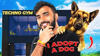 I ADOPTED A DOG FOR MY GYM