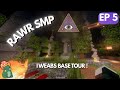 INSANE Base Tour! Meeting IWeabs / the Occult?! - Minecraft Rawr SMP - Ep.5