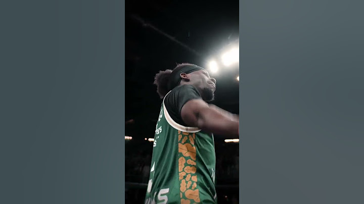 Energy from the court. Power from the stands. @french__i feels it all. 💚