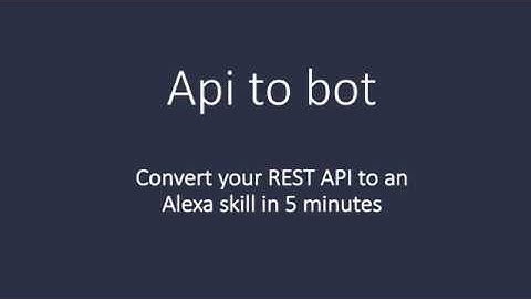 Create an alexa skill in 5 minutes