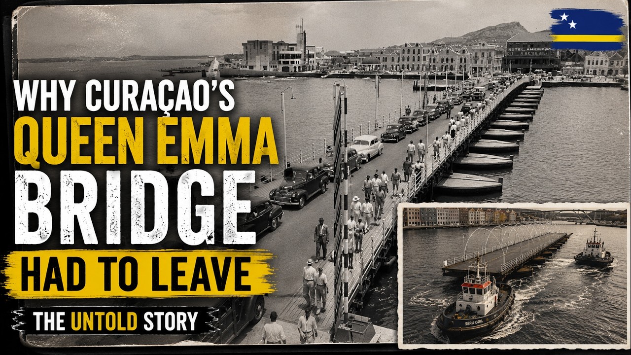 Why Curaçao's Queen Emma Bridge Had to Leave 🇨🇼 | The Untold Story