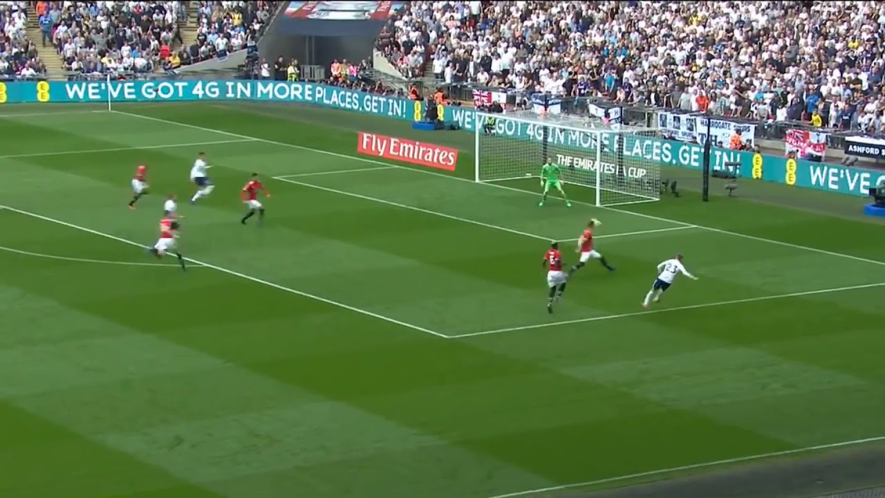 Dele Ali goal for Tottenham FA cup Semi final + Floss dance from Fortnite