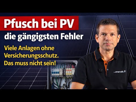 Botched PV installations - tips and practical knowledge