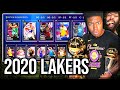 USING THE 2020 BUBBLE LAKERS IN NBA 2k21 MyTEAM! LEMICKEY AND ADISNEY ARE TOO GOOD! (SQUAD BUILDER)