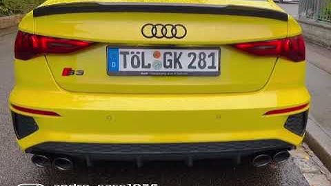 Audi RS3 8Y Heckleuchten Animation