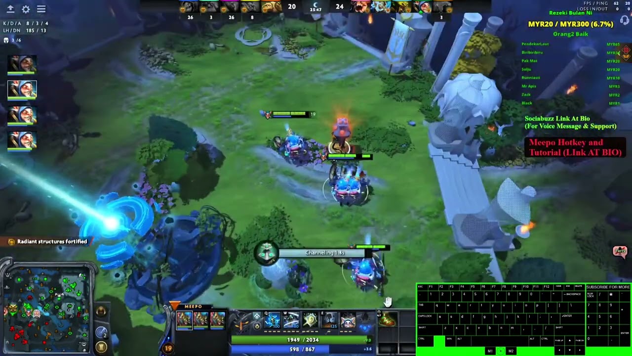 These Meepo Tricks = Bully & Kill All Heroes