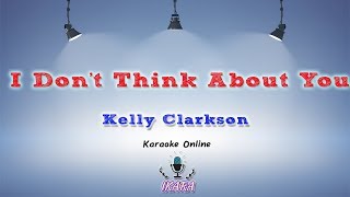 I Don't Think About You - Kelly Clarkson   Karaoke Version screenshot 4