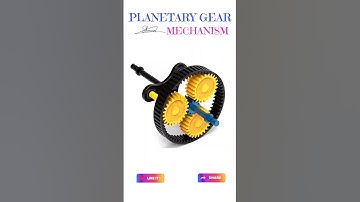 Planetary Gear Working Mechanism #automobile #engineering #3d #mechanical #machine #mechanism #cad