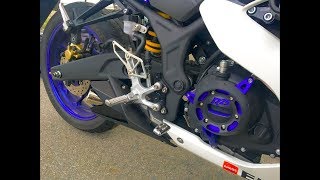 足回りカスタム！　【YZF-R25・MotoVlog】