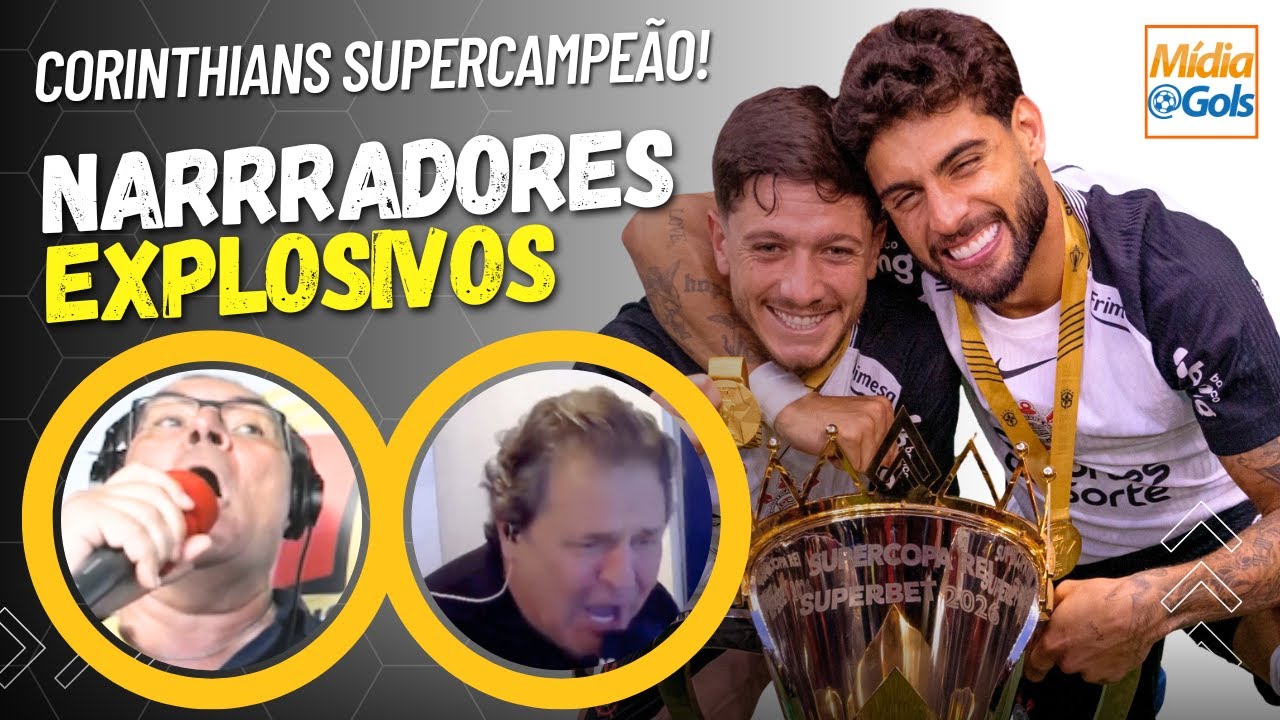 ABSURDO! - Narradores DESABAFAM e ARGENTINO enlouquece - Corinthians Supercampeão do Brasil