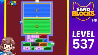 Sand Blocks Level 537 Solution Walkthrough