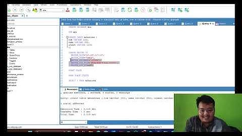 Replikasi Database di Laptop Master dan Laptop Slave || Kelompok 5 Kelas 2D D3 Manajemen Informatika