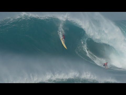 Craziest Wipeouts & Rides 2023 Eddie Aikau BIG WAVE Surf Event