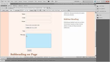 42 - Introduction to Dreamweaver Tutorial (CS5)