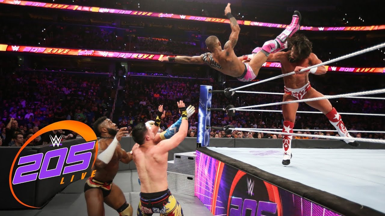 Cedric Alexander vs. Gran Metalik vs. TJP vs. Lio Rush vs. Tony Nese: WWE 205 Live, Oct. 17, 2018