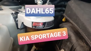 установка топливного сепаратора DAHL 65 на KIA SPORTAGE 3 (руководство по установке)