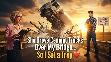HOA Karen Drove Cement Trucks Over My Bridge — So I Set a Trap She’ll Never Forget!