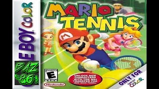 Mario tennis For Game Boy: Let's see how far we can get