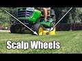 Lawn Mower Scalp Wheels - Adjusting and Adding