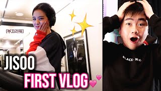 BLACKPINK Jisoo First Vlog | LONDON vlog | REACTION