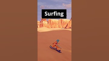 Longtail got a new Surfing Board ✨ #3Dplatformer #Shorts