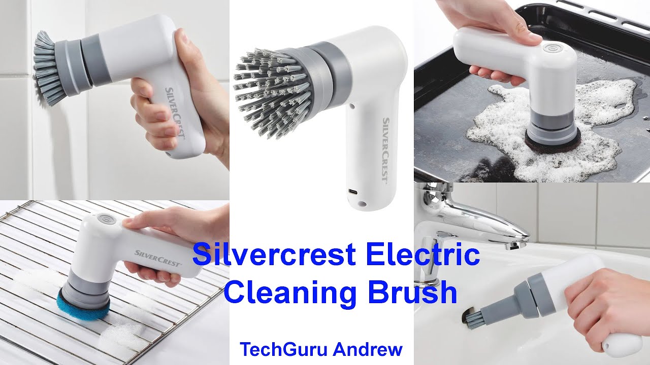 Silvercrest Electric Cleaning Brush TESTING - YouTube