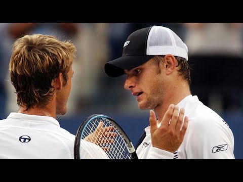 Andy Roddick vs Juan Carlos Ferrero 2003 US Open Final Highlights