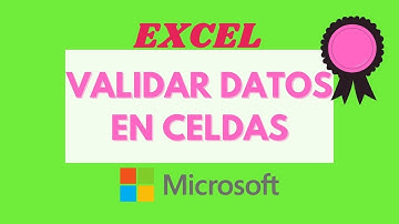 Excel: Validación de Datos, Mensaje de Entrada y de Error ✔️