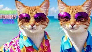 Funniest Cat Videos in The World😹Funny Cat Videos Compilation😺 Funny Cat Videos Try Not To Laugh #63