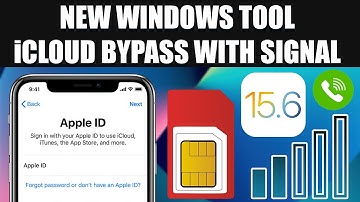 🔥 iCloud Bypass iOS 15.6 With SIM | iOS 15 Hello Screen Bypass With Signal | Windows Tool