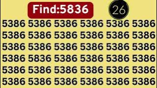 Find The Number 