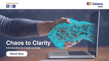 Chaos to Clarity | Introduction to Calance Data