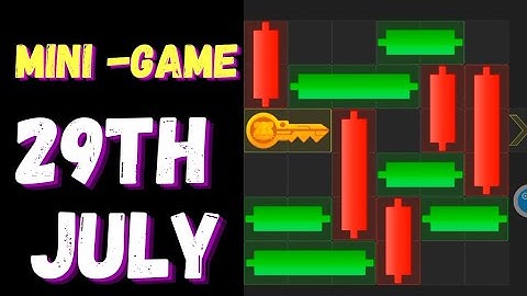 HAMSTER KOMBAT MINI-GAME MADE EASY (KEY PUZZLE SOLVED 29th JULY)