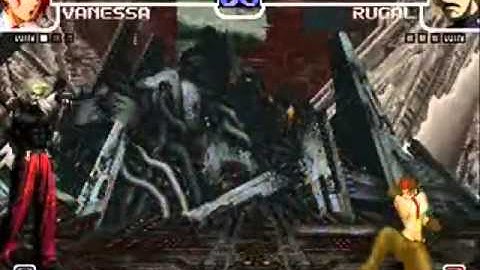 Vanessa vs Rugal - KOF 2002