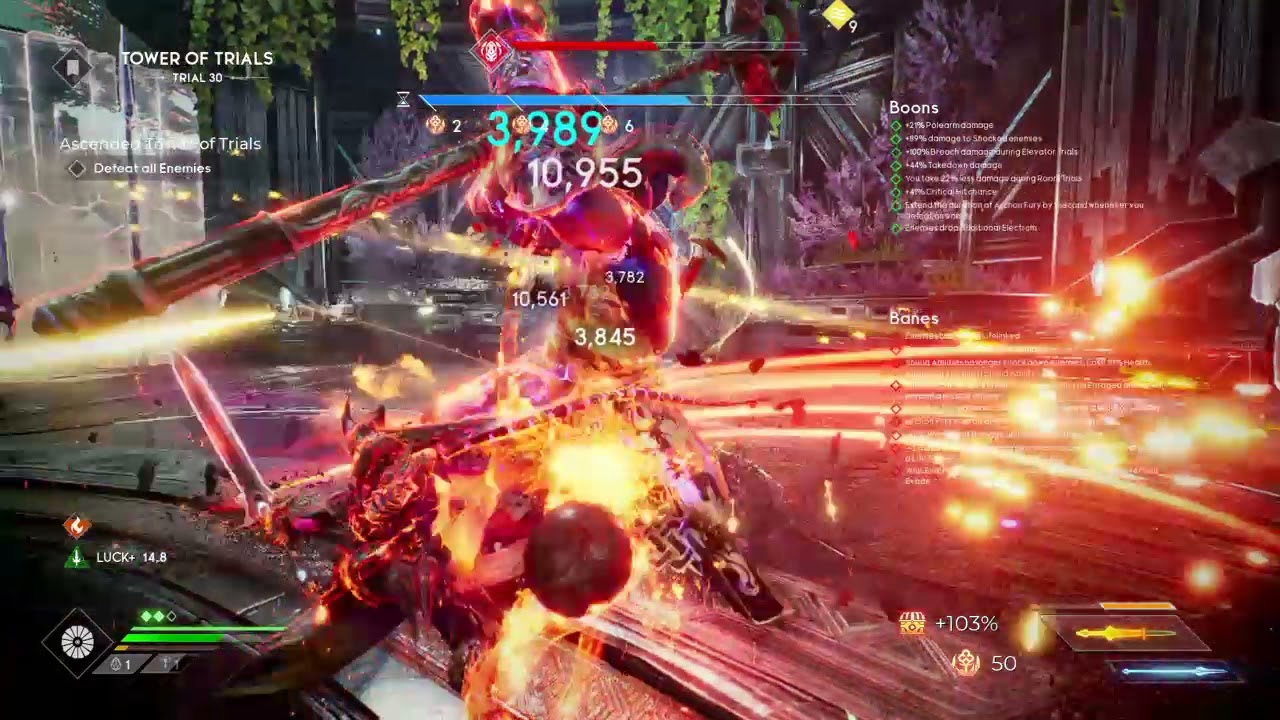 Godfall: Challenger Edition, Floor 30 Boss Moirax, Aegishorn Defensive Build