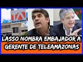 LASSO nombra embajador a GERENTE DE TELEAMAZONAS