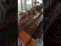 The process of mass producing Japanese chocolate protein bars.