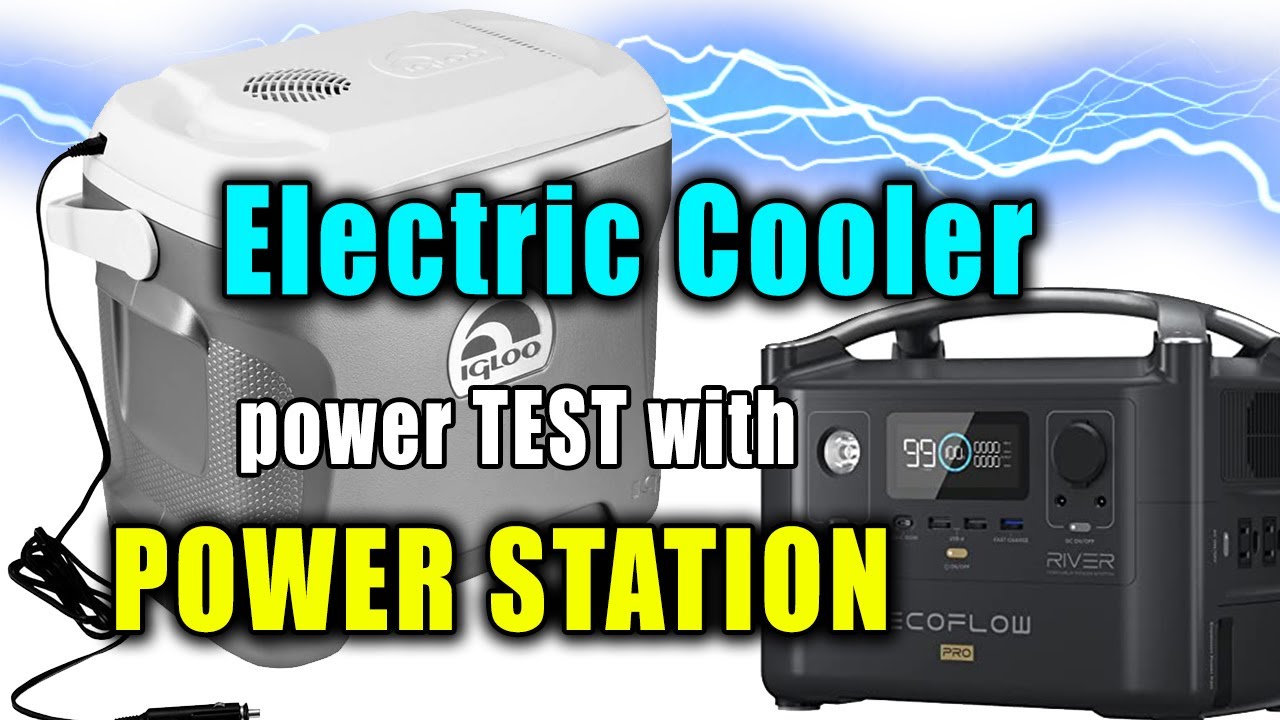 IGLOO Electric Cooler with ECOFLOW Power Station TEST 