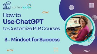 How to Customize Your PLR Course Using ChatGPT with Sharyn Sheldon