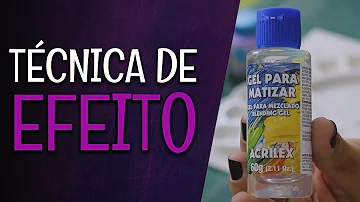 Para que serve o gel Matizador da Acrilex?