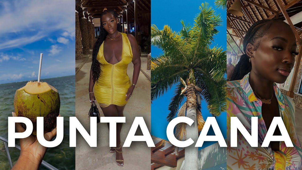 2021 TRAVEL VLOG| ULTIMATE PUNTA CANA GIRLS TRIP | AMINACOCOA