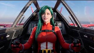 Macross Robotech: Milia Fallyna Jenius Arrives At Macross City