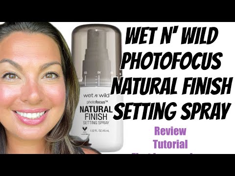 Wet N&rsquo; Wild Photofocus Natural Finish Setting Spray