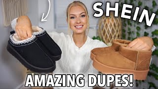 HUGE SHEIN TRY ON HAUL | CLOTHING, SHOES, ACCESSORIES & MORE *AMAZING DUPES!*
